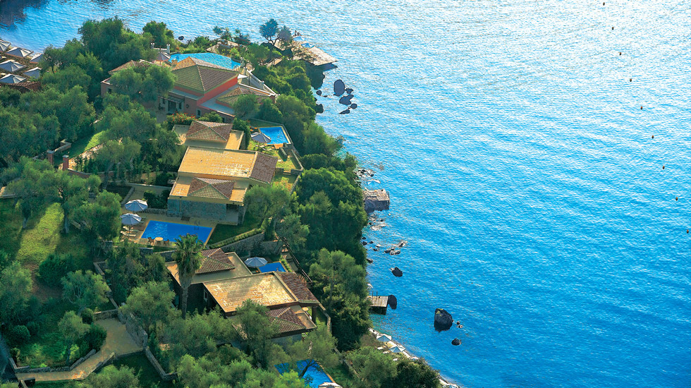 Dream Villas private pool Corfu Imperial